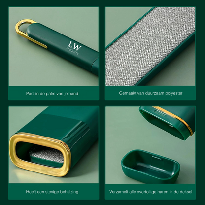 Fusselentferner & Kleiderbürste - Weiß